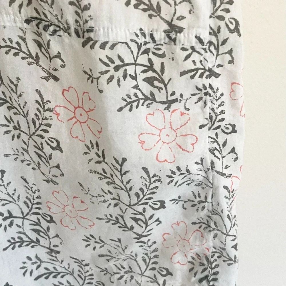 Anthropologie Embroidered Floral Button Up Shirt - Picture 5 of 11